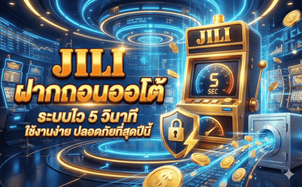 JILI ฝากถอนออโต้
