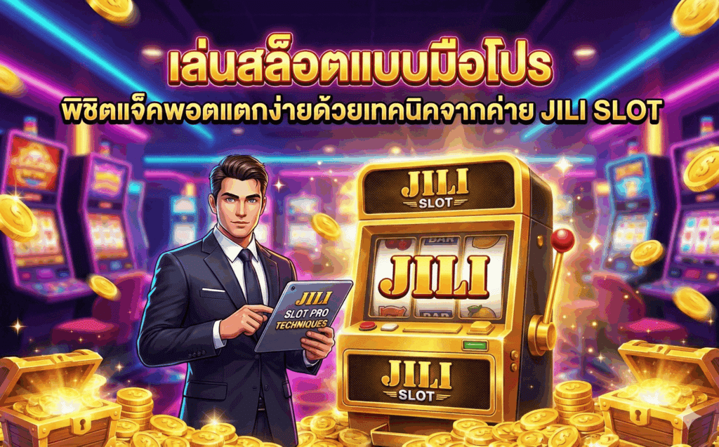 เล่นสล็อตแบบมือโปร