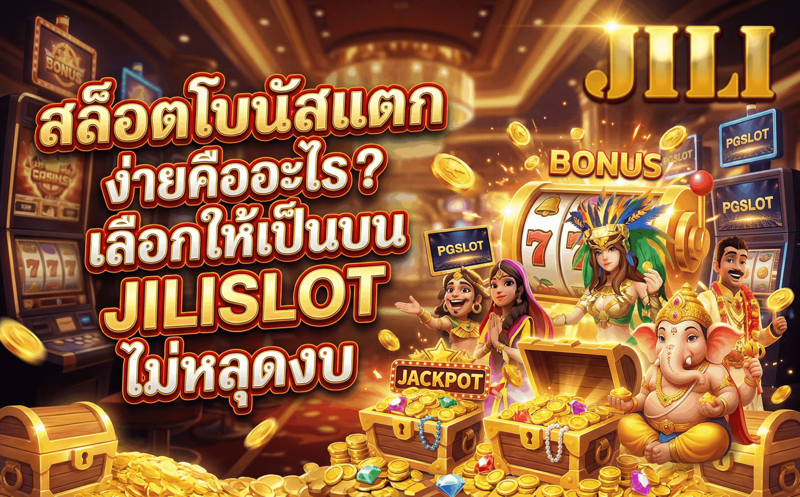 สล็อตโบนัสแตกง่าย
