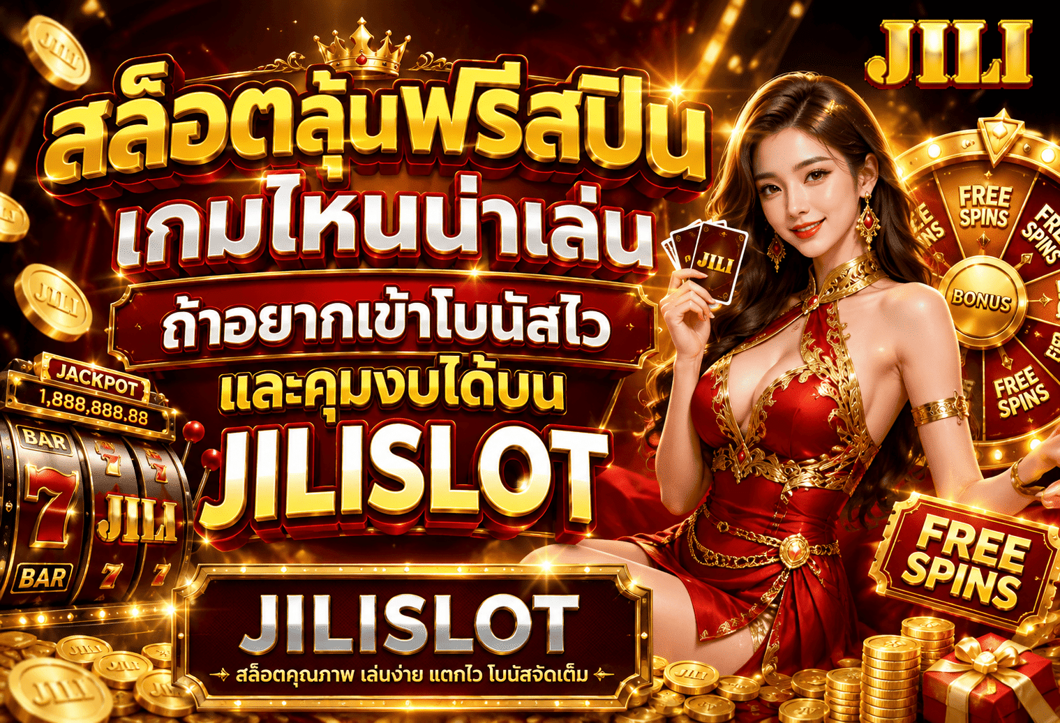สล็อตลุ้นฟรีสปิน