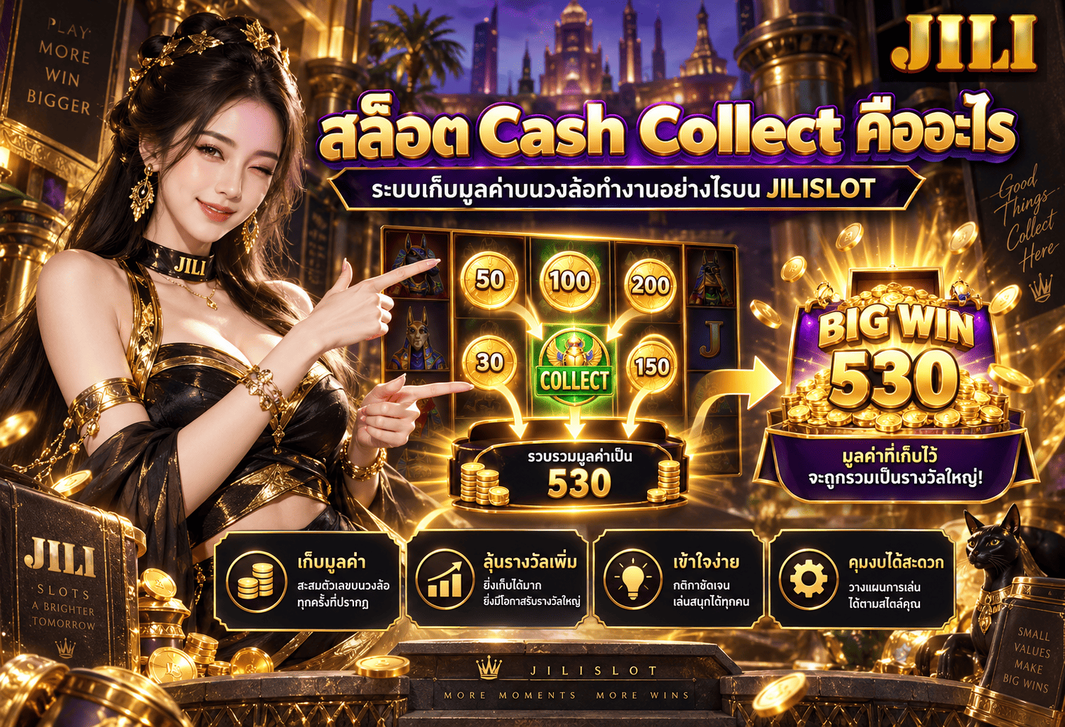 สล็อต Cash Collect
