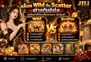 สล็อต Wild กับ Scatter ต่างกันยังไง